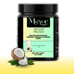   Diétát támogató protein italpor - Mascarpone-kókusz ízű MY-DAY PROTEIN