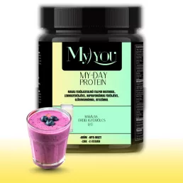  Diétát támogató protein italpor - Hamvas erdei gyümölcs ízű MY-DAY PROTEIN 